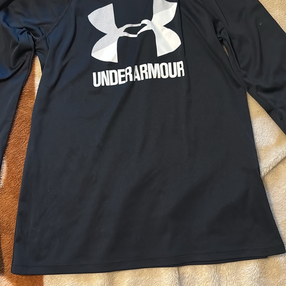 Under Armour Black Long Sleeve Performance Tee